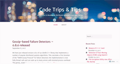 Desktop Screenshot of codetrips.com